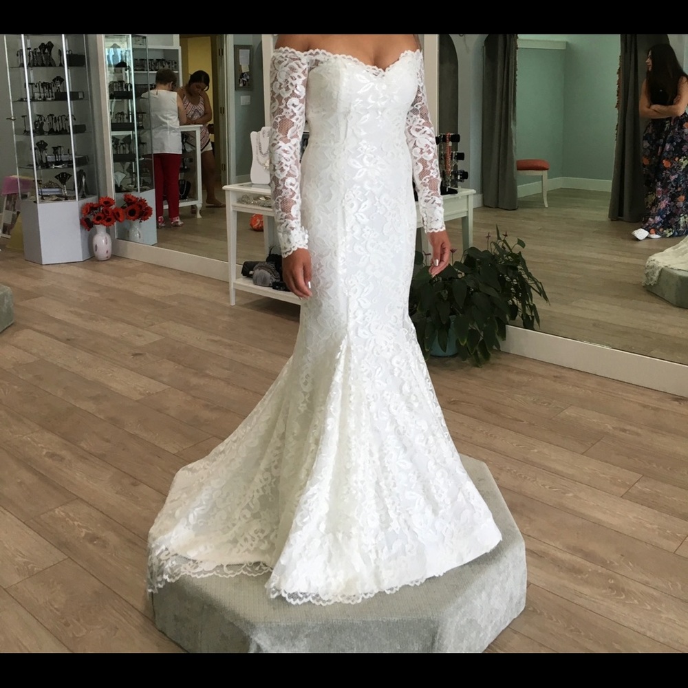 2 Piece Custom-made Wedding Dress